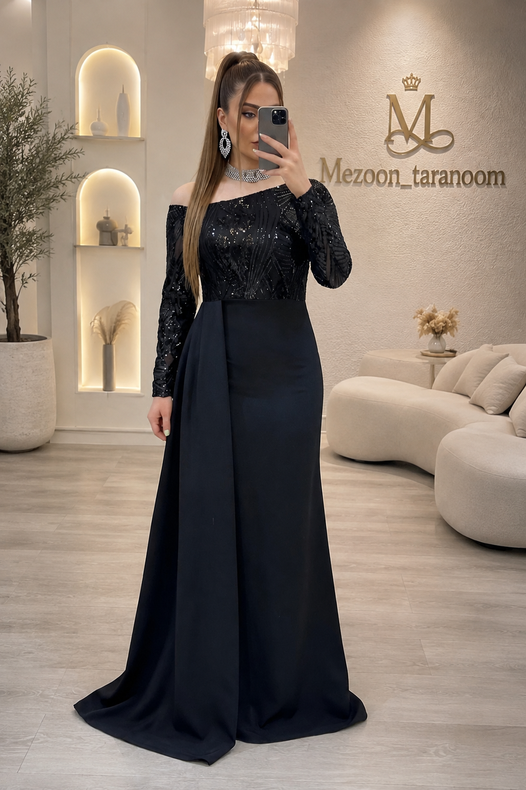 ماکسی مجلسی مدل رها